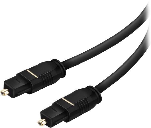 Vivanco VVATOSL20K cavo InfiniBand e in fibra ottica 2 m Toslink Nero