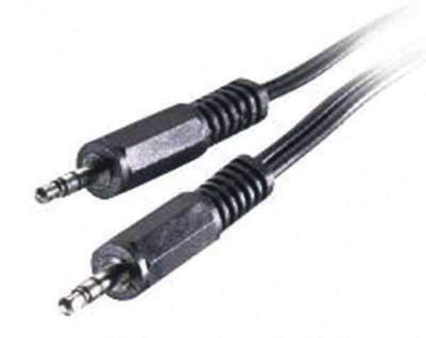 Vivanco VVAXJACK15MMK cavo audio 1,5 m 3.5mm Nero
