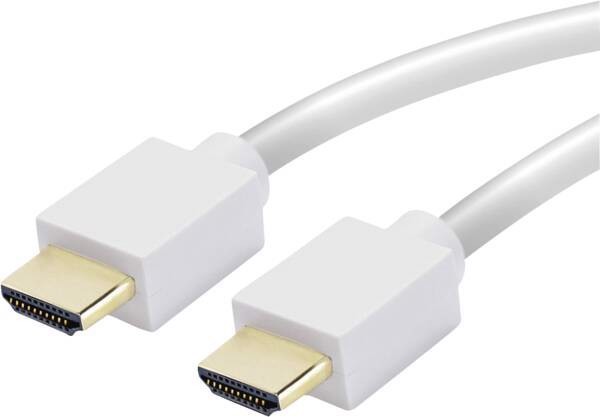 Vivanco VVITCABHDMIET100W cavo HDMI 1 m HDMI tipo A (Standard) Bianco