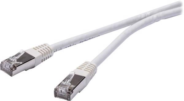 Vivanco VVITLANC650W cavo di rete Bianco 5 m Cat5e