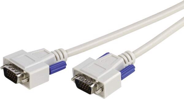 Vivanco VVITVGA18MMK cavo VGA 1,8 m VGA (D-Sub) Grigio