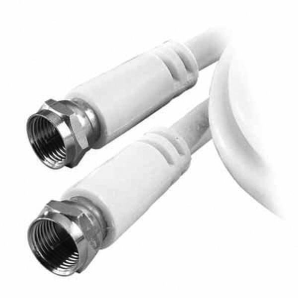 Vivanco VVSAT30MMNW cavo coassiale 3 m Tipo F Bianco