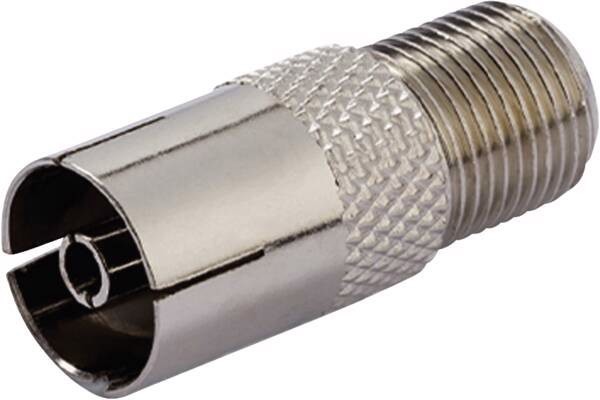 Vivanco VVSATADAPTFFANTF connettore coassiale Tipo F 1 pz