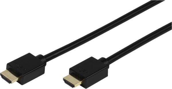 Vivanco VVVHDMI10MMGG cavo HDMI 1 m HDMI tipo A (Standard) Nero
