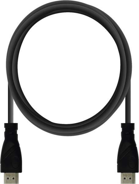Vivanco VVVXHDMI25MMK cavo HDMI 2,5 m HDMI tipo A (Standard) Nero