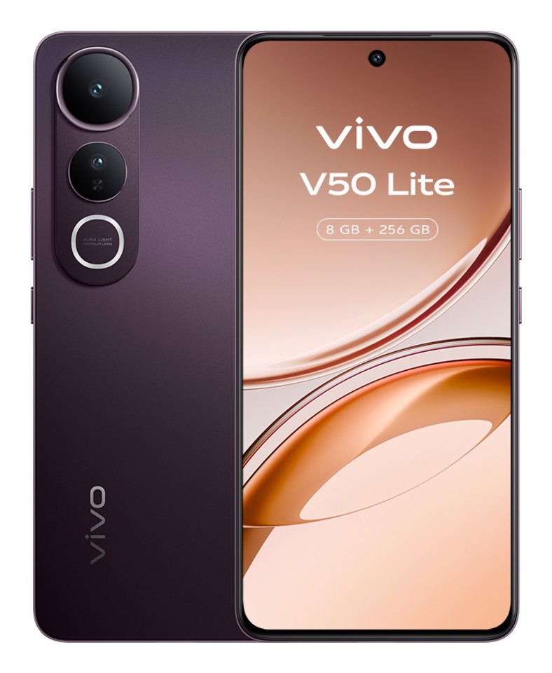 VIVO V50 Lite 4G 17,2 cm (6.77") Doppia SIM Android 15 USB tipo-C 8 GB 256 GB 6500 mAh Nero