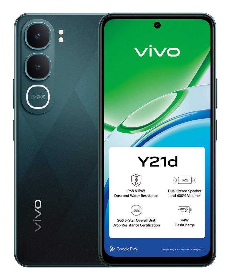 VIVO Y21d 17 cm (6.68") Android 15 4G USB tipo-C 4 GB 256 GB 6500 mAh Verde