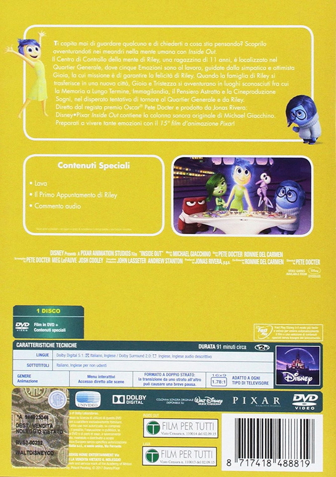 Walt Disney Pictures Inside Out