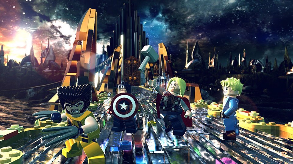 Warner Bros Lego Marvel Super Heroes, PS4 Standard PlayStation 4