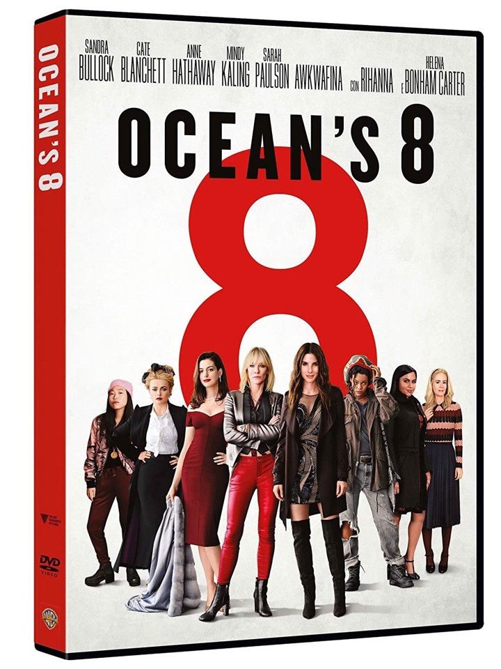 Warner Home Video Ocean’s 8 DVD Tedesca, Inglese, Francese, ITA