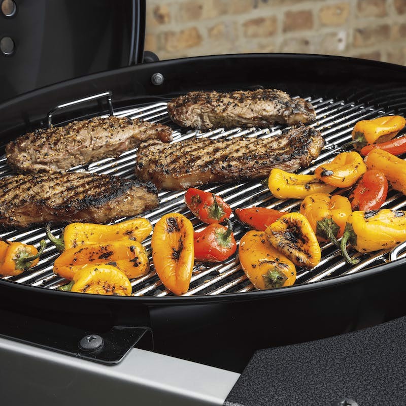 Weber Deluxe GBS Barbecue Kettle Carbone (combustibile) Nero, Grigio