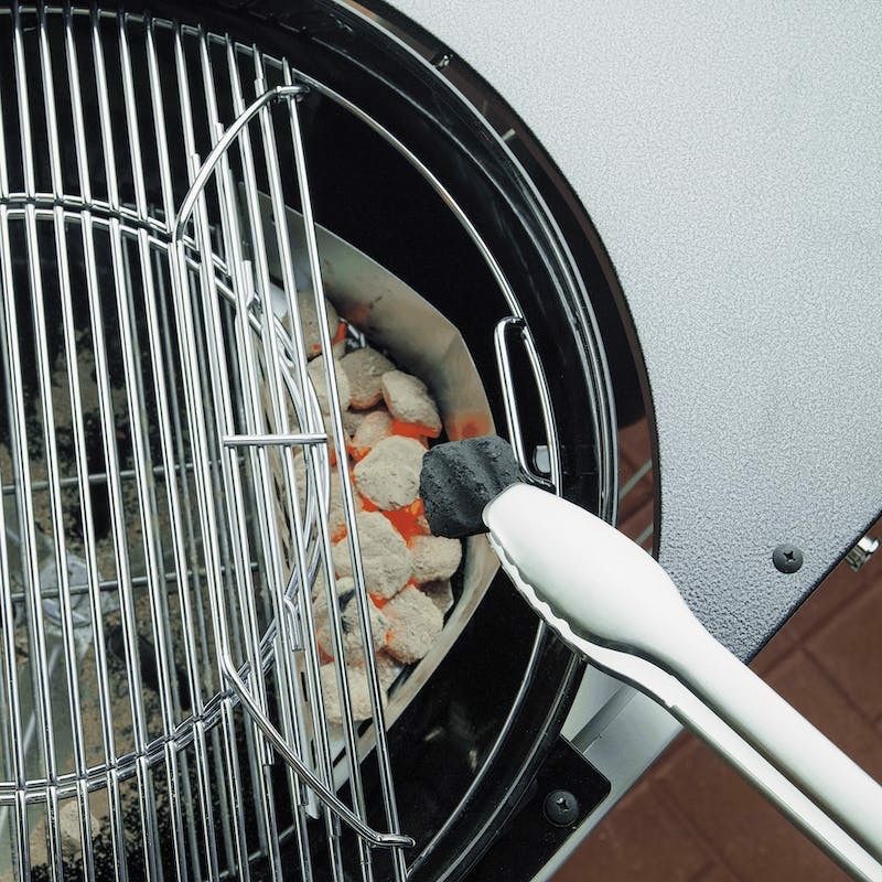 Weber Deluxe GBS Barbecue Kettle Carbone (combustibile) Nero, Grigio