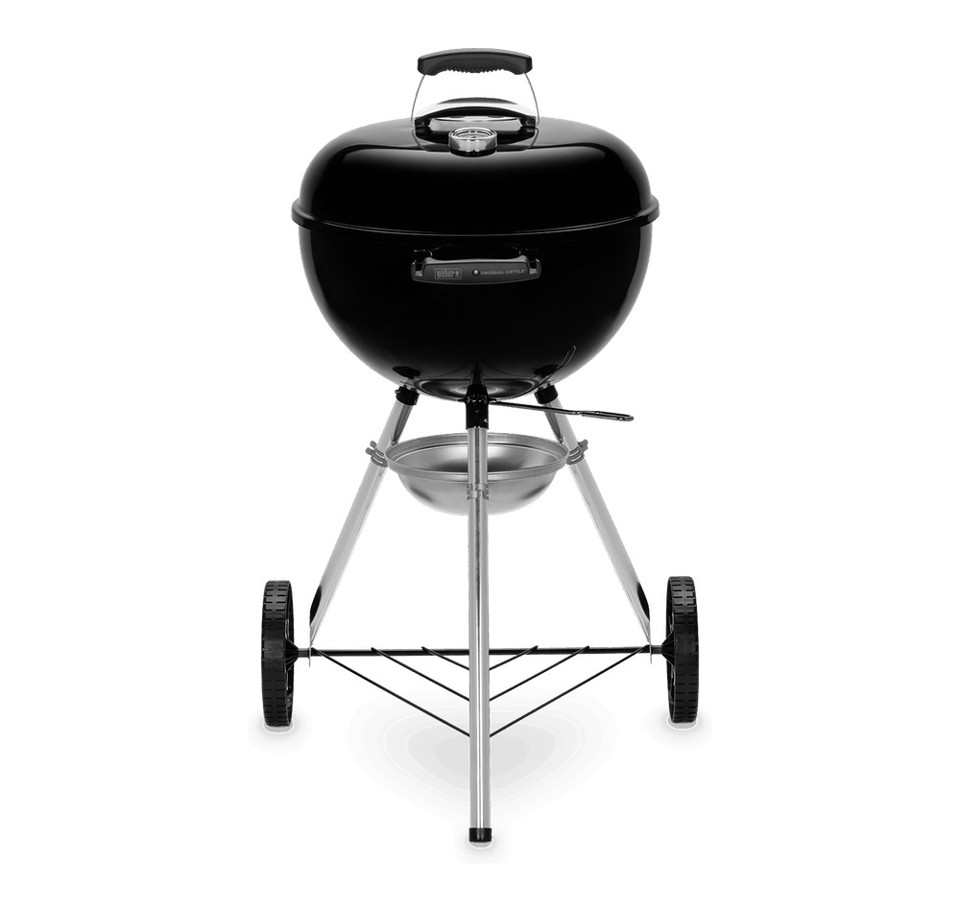 Weber E-4710 Barbecue Carrello Carbone (combustibile) Nero, Argento