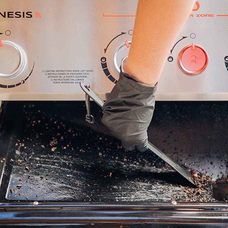 Weber GENESIS E-325S Grill Carrello Gas Nero, Argento