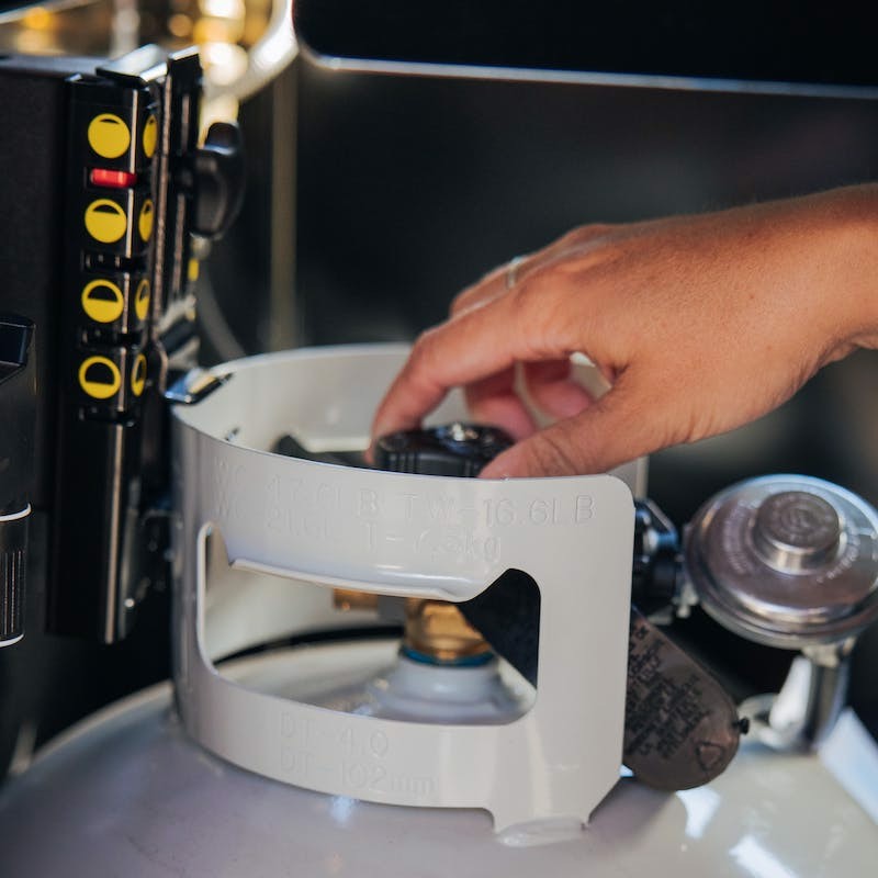 Weber GENESIS E-325S Grill Carrello Gas Nero, Argento