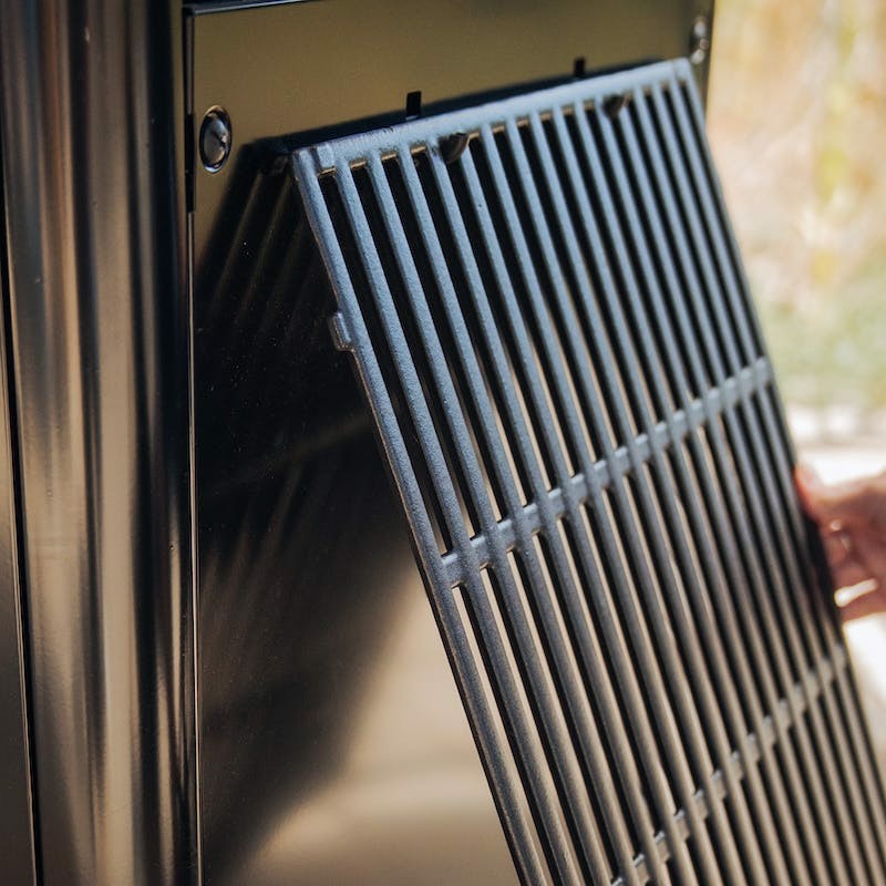 Weber GENESIS E-325S Grill Carrello Gas Nero, Argento