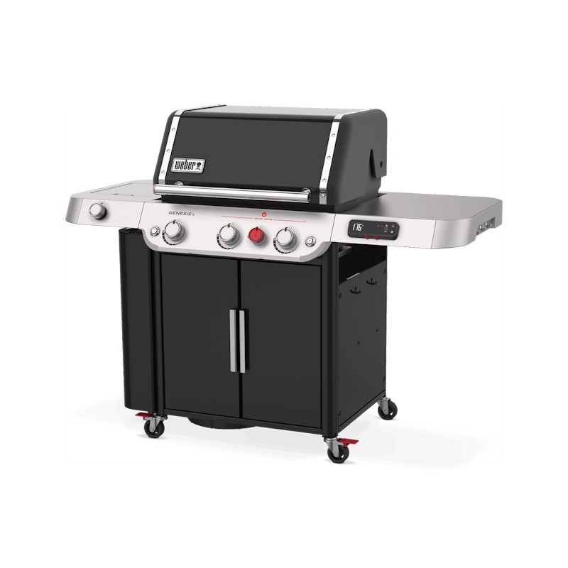 Weber GENESIS EPX-335 Grill Carrello Gas Nero, Argento