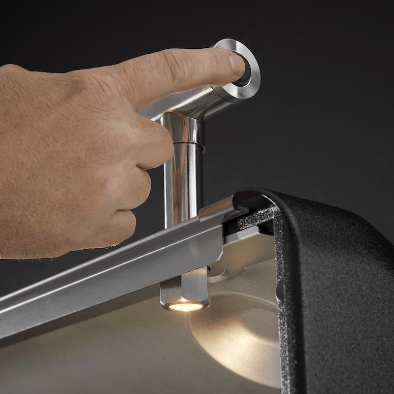 Weber GENESIS EPX-335 Grill Carrello Gas Nero, Argento