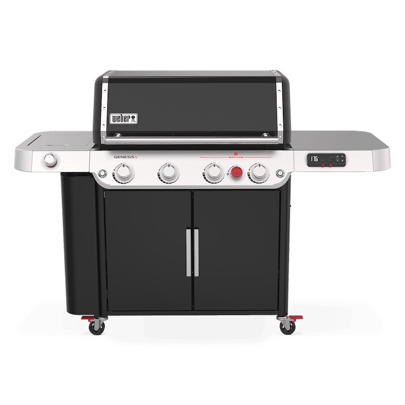 Weber Genesis EPX-435 Barbecue Carrello Gas Nero, Stainless steel