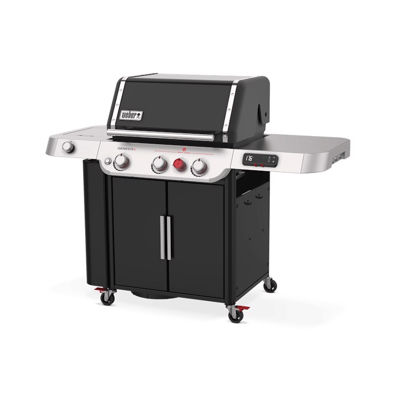 Weber GENESIS EX-335 Grill Carrello Gas Nero, Argento
