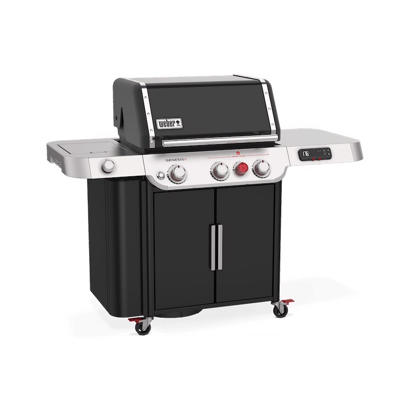 Weber GENESIS EX-335 Grill Carrello Gas Nero, Argento
