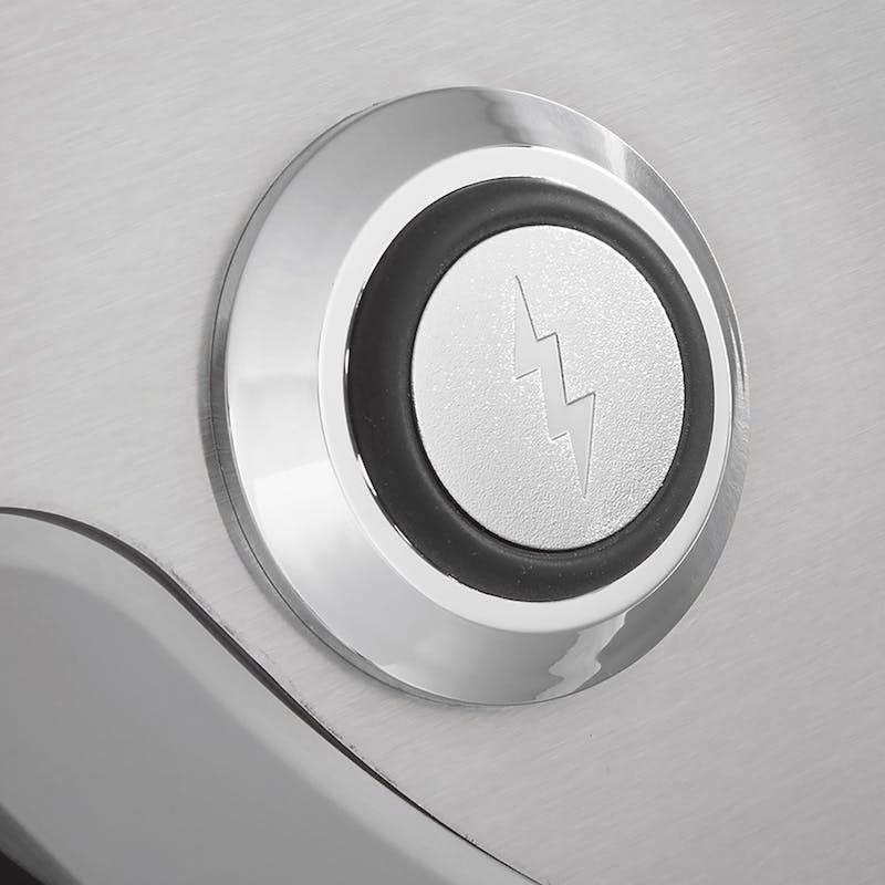 Weber Genesis EX-435 Barbecue Carrello Gas Nero, Stainless steel