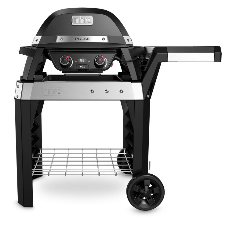 Weber Pulse 2000 Barbecue Carrello Elettrico Nero, Argento 2200 W