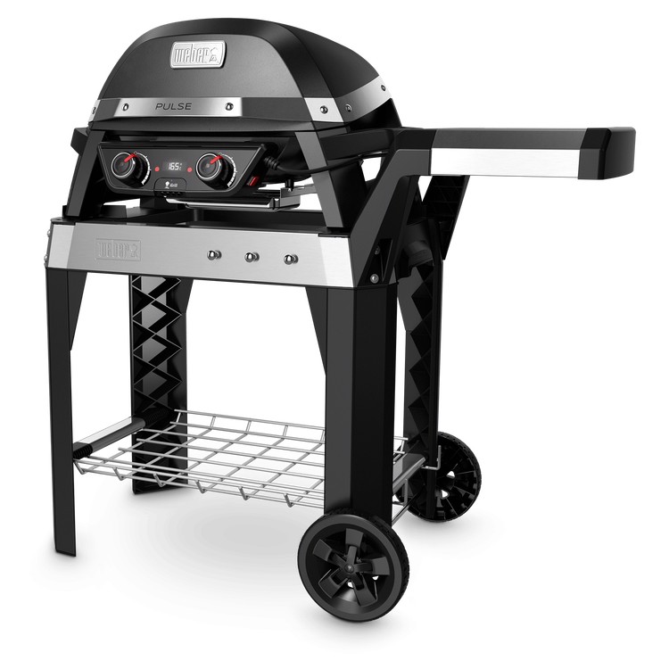 Weber Pulse 2000 Barbecue Carrello Elettrico Nero, Argento 2200 W