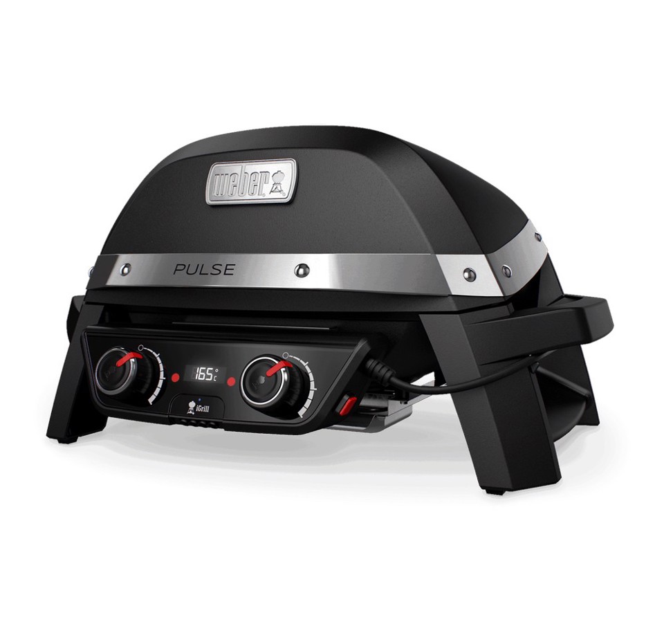 Weber Pulse 2000 Grill Da tavolo Elettrico Nero 2200 W