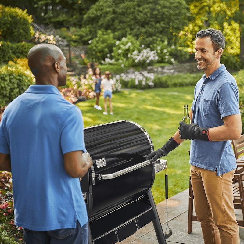 Weber SmokeFire EX6 GBS Barbecue Barile Pellet Nero