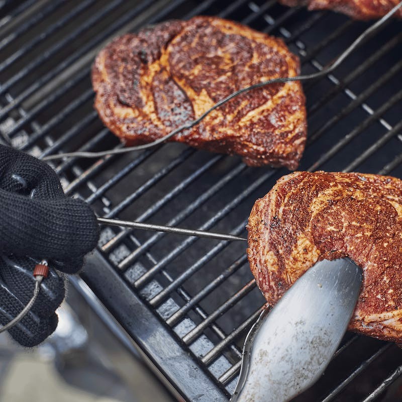 Weber SmokeFire EX6 GBS Barbecue Barile Pellet Nero