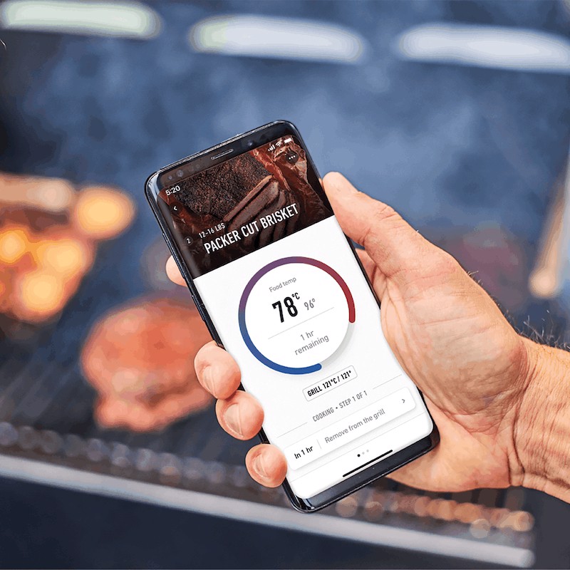 Weber SmokeFire EX6 GBS Barbecue Barile Pellet Nero