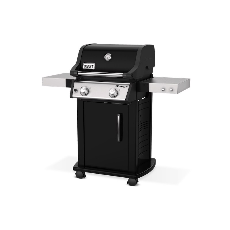 Weber Spirit E-215 GBS Barbecue Carrello GPL Nero, Stainless steel 7770 W