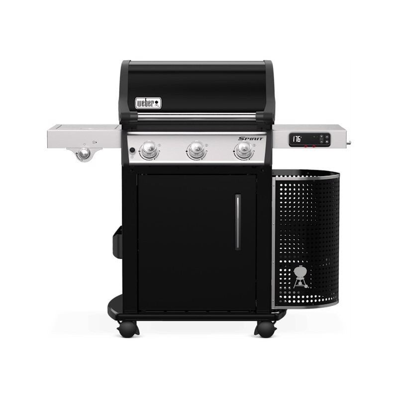 Weber Spirit EPX-325 GBS Barbecue Carrello GPL Nero, Stainless steel 9380 W