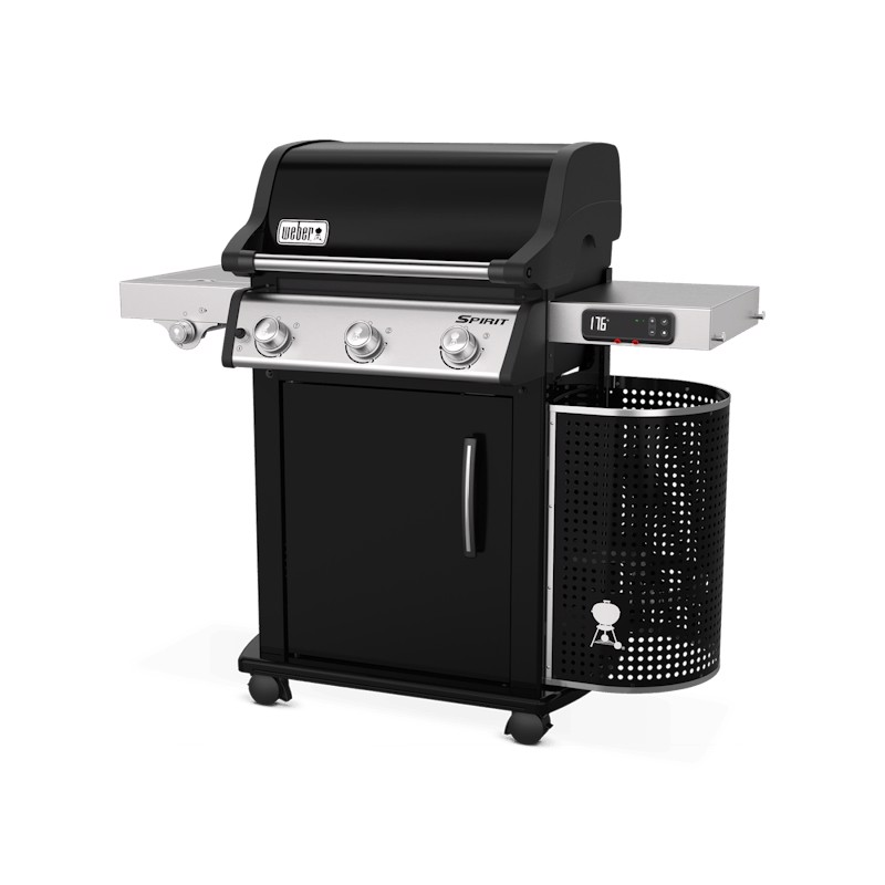 Weber Spirit EPX-325 GBS Barbecue Carrello GPL Nero, Stainless steel 9380 W