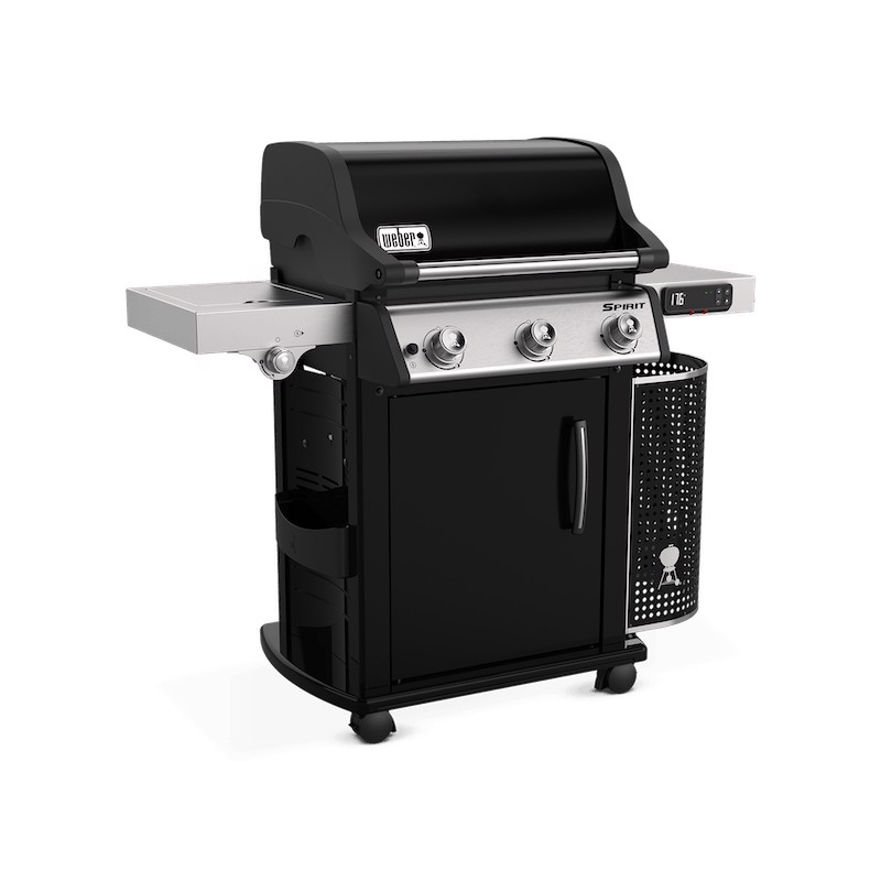 Weber Spirit EPX-325 GBS Barbecue Carrello GPL Nero, Stainless steel 9380 W
