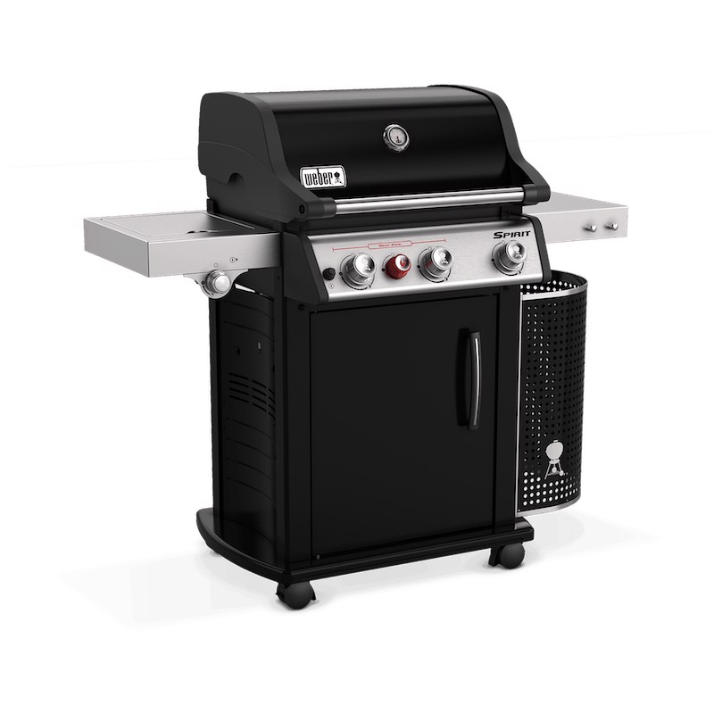 Weber Spirit Premium EP-335 GBS Barbecue Carrello GPL Nero, Stainless steel 9380 W
