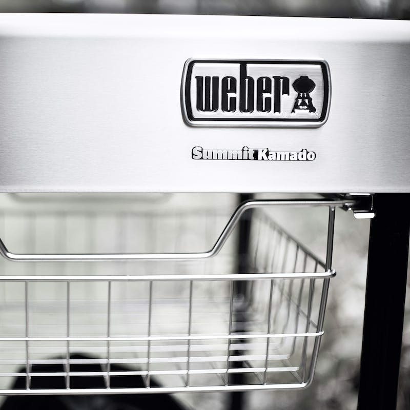 Weber Summit Kamado S6 Barbecue/grill Kamado Kettle Carbone (combustibile) Nero