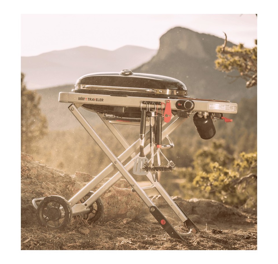 Weber Traveler - Barbecue a Gas Portatile