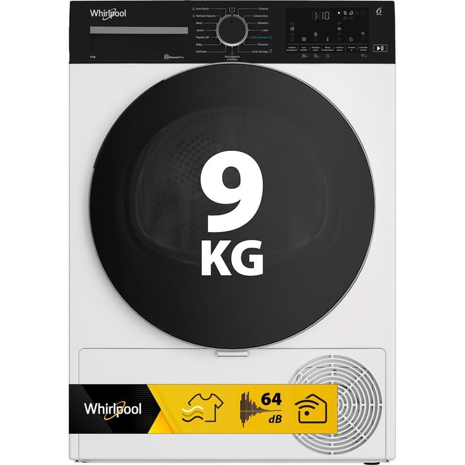 Whirlpool Asciugatrice a libera installazione - C WD 95M WBS IT