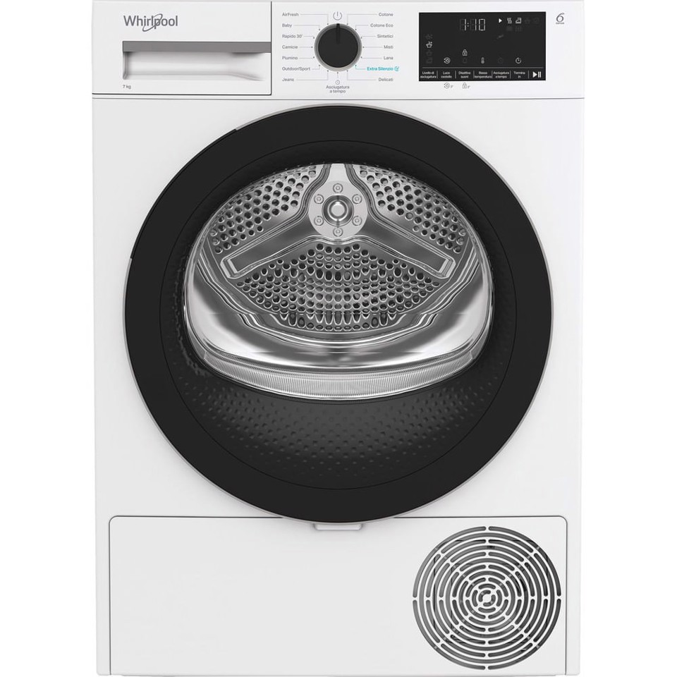 Whirlpool Asciugatrice a libera installazione - C WD R47M WBS IT