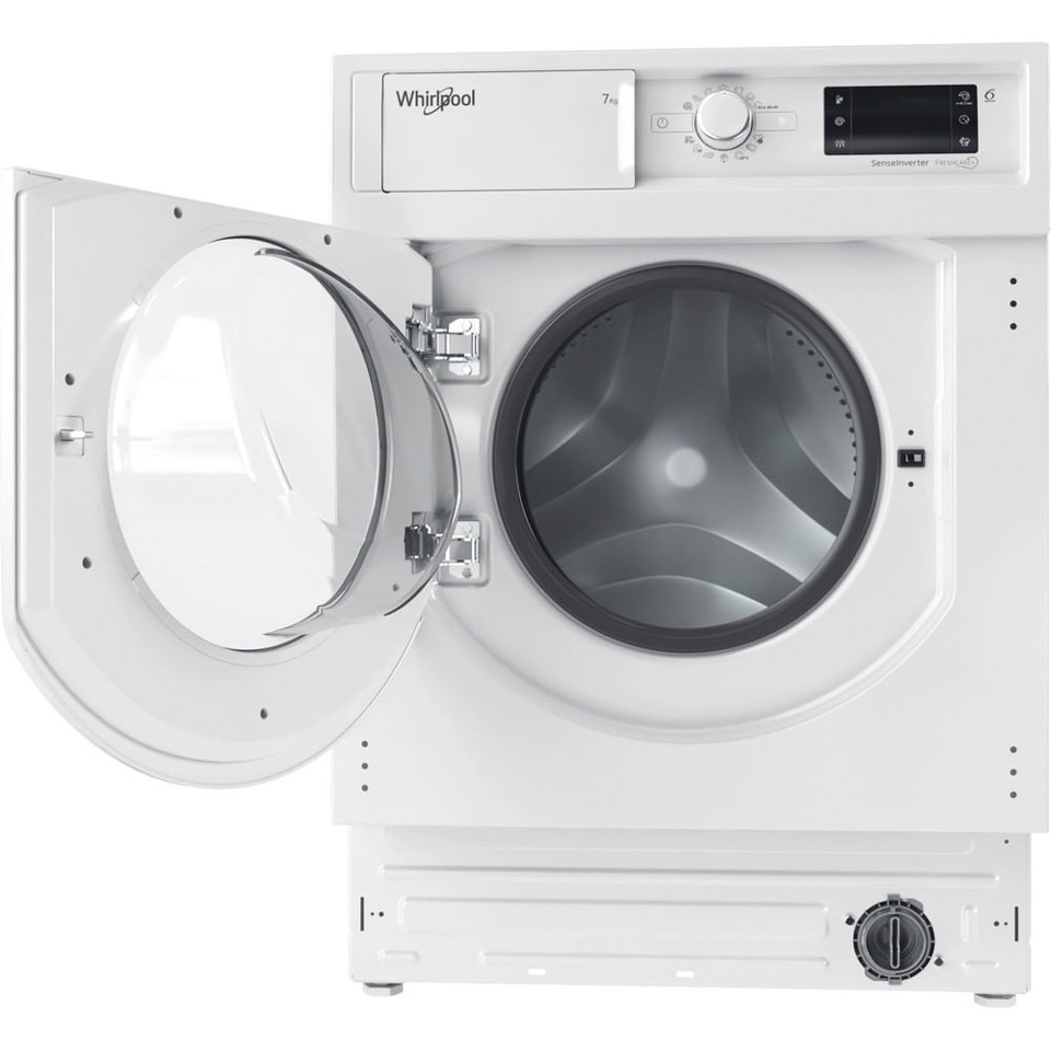 Whirlpool BI WMWG 71483E EU N lavatrice Caricamento frontale 7 kg 1400 Giri/min D Bianco