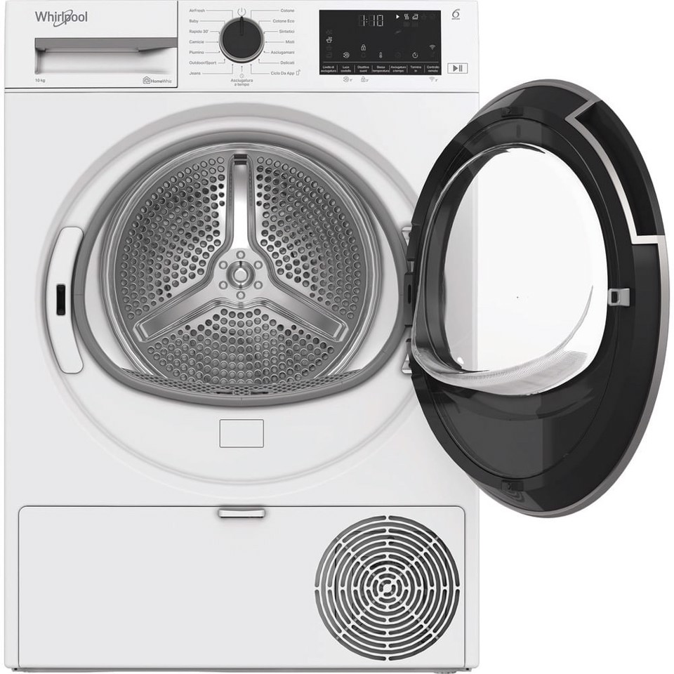 Whirlpool C WD 103M WBS IT, Capacità 10kg, classe D, colore White, Display digitale XL, Wi-Fi