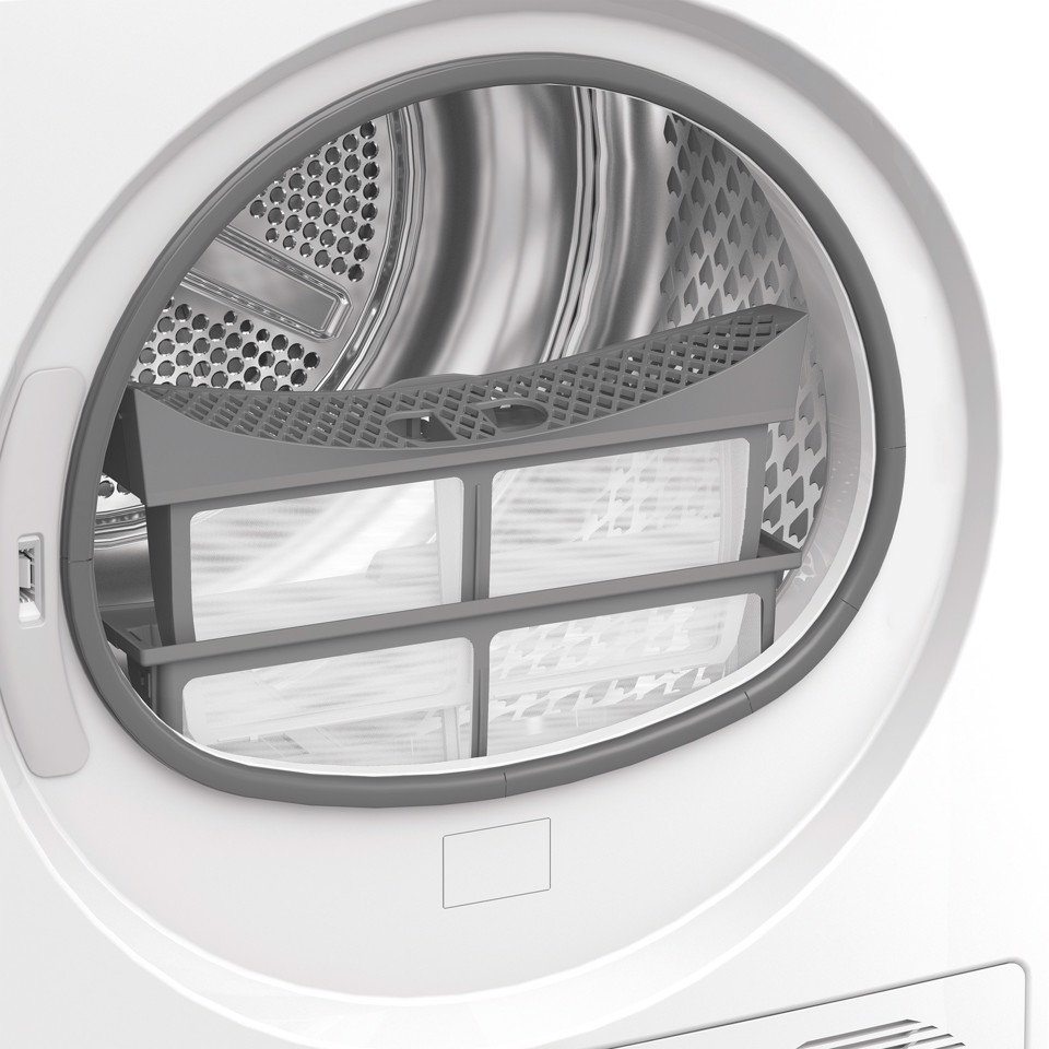Whirlpool C WD 105M WBS IT, Capacità 10kg, classe B, colore White, Display digitale XL, Wi-Fi, IronTouch