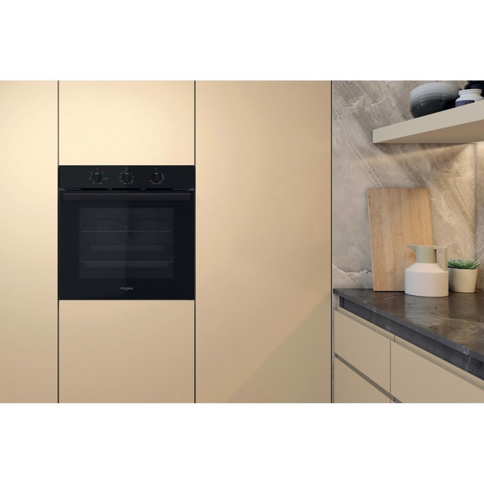 Whirlpool Elements OMR35HR0B 71 L A Nero