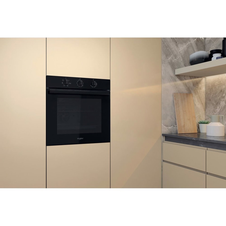 Whirlpool Elements OMR35HR0B 71 L A Nero