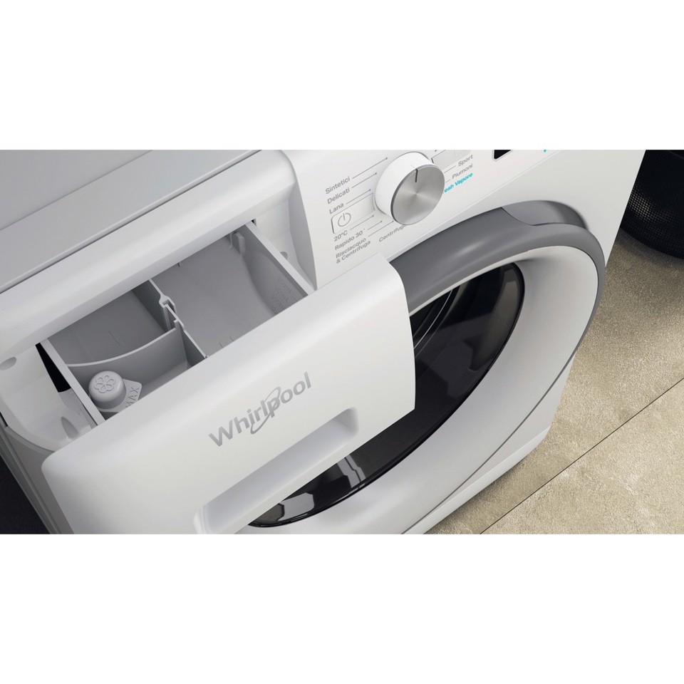 Whirlpool FFB 1046 SV IT lavatrice Caricamento frontale 10 kg 1400 Giri/min A Bianco