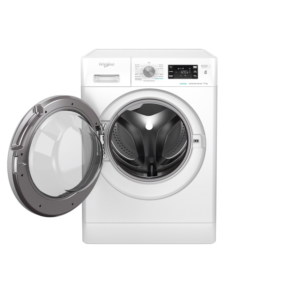 Whirlpool FFB 1148 BSV IT lavatrice Caricamento frontale 11 kg 1400 Giri/min Bianco