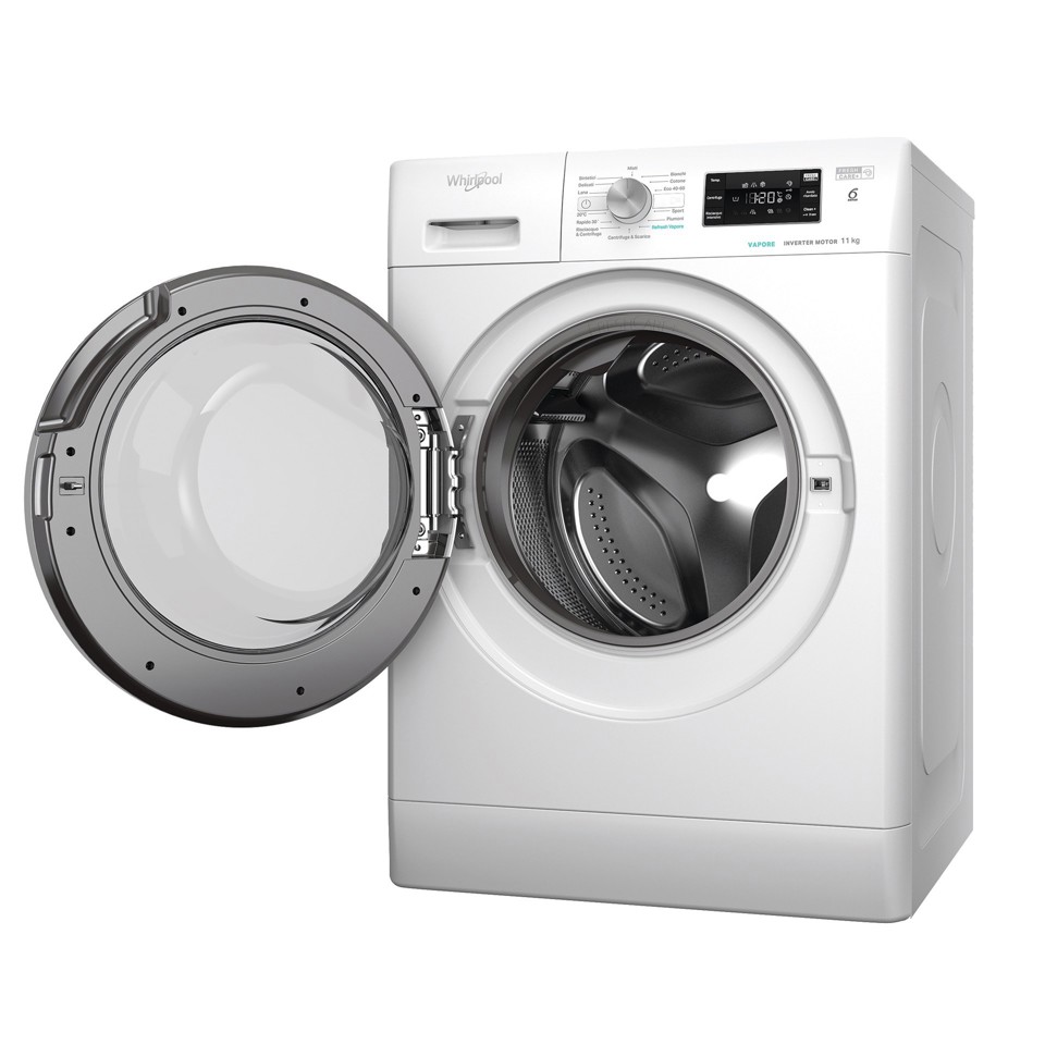 Whirlpool FFB 1148 BSV IT lavatrice Caricamento frontale 11 kg 1400 Giri/min Bianco