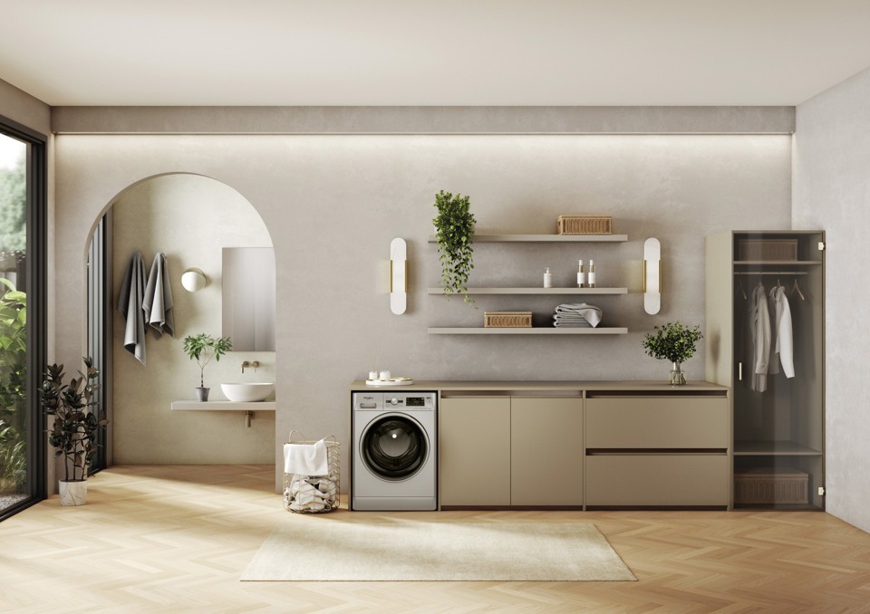 Whirlpool FFB 116 SILVER IT lavatrice Caricamento frontale 11 kg 1400 Giri/min Argento